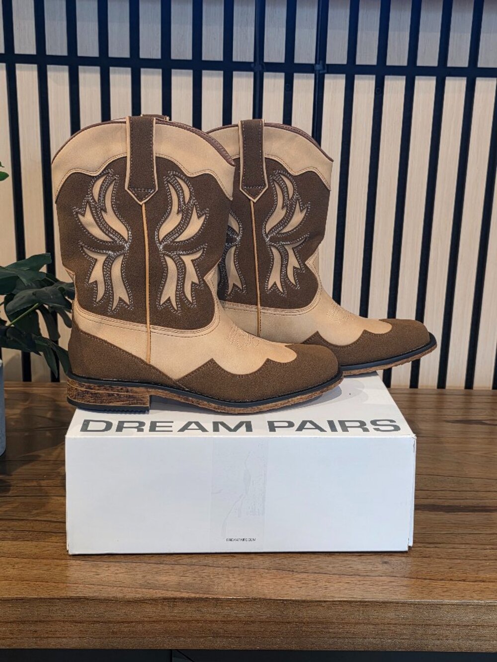 Dream Pairs Kids Cowboy Boots